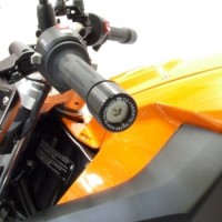 Závaží R&G Racing do řidítek pro motocykly BMW F800R ('09-), černá (pár)